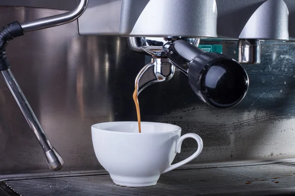 Espresso kaffemaskin — Stockfoto