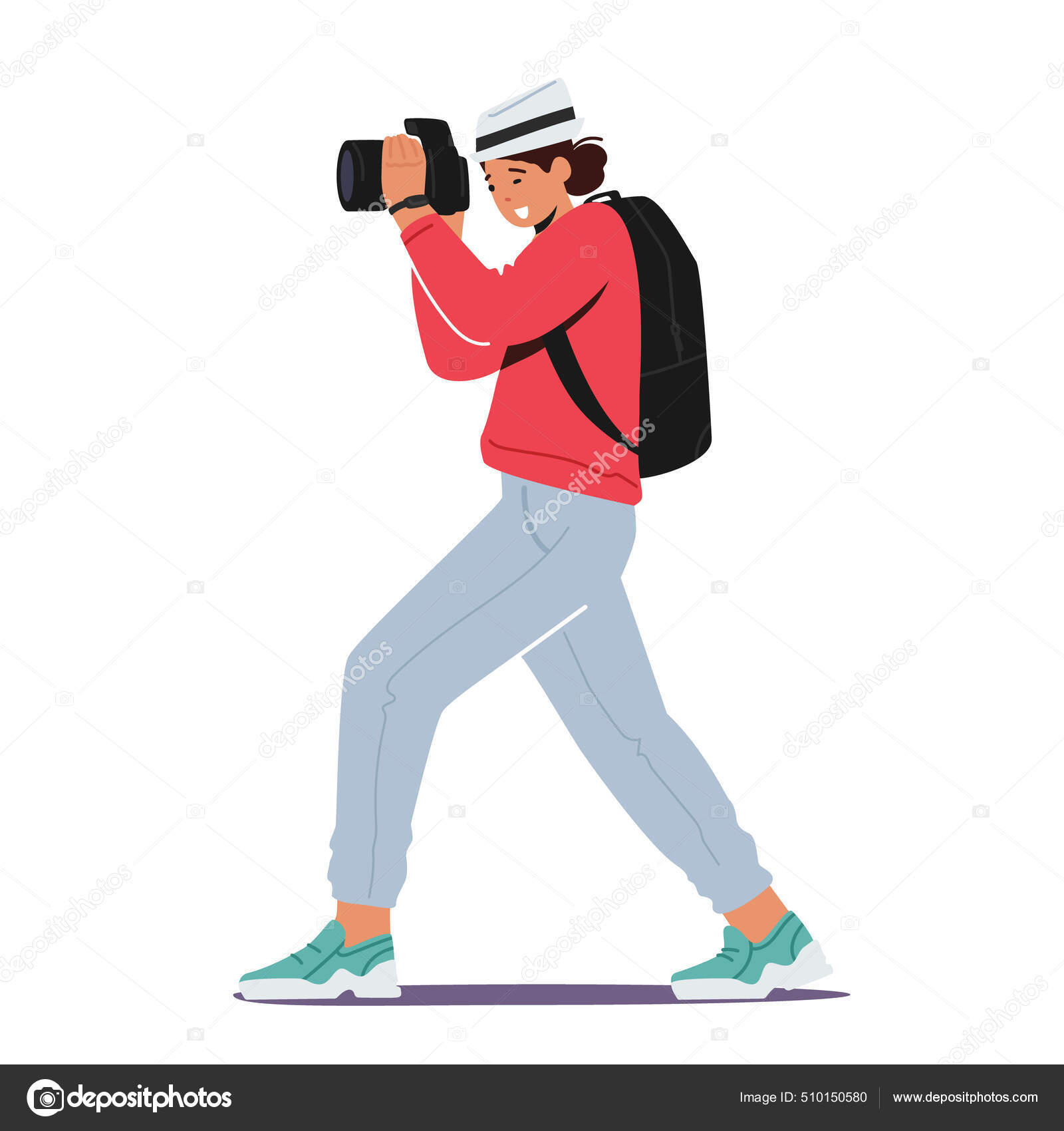 写真撮影のコンセプト 女性写真家 写真カメラを持つジャーナリスト旅行者の文字は写真を作る パパラッチ仕事 ストックベクター C Lemono 写真撮影のコンセプト 女性写真家 写真カメラを持つジャーナリスト旅行者の文字は写真を作る パパラッチ仕事 ストックベクター C Lemono