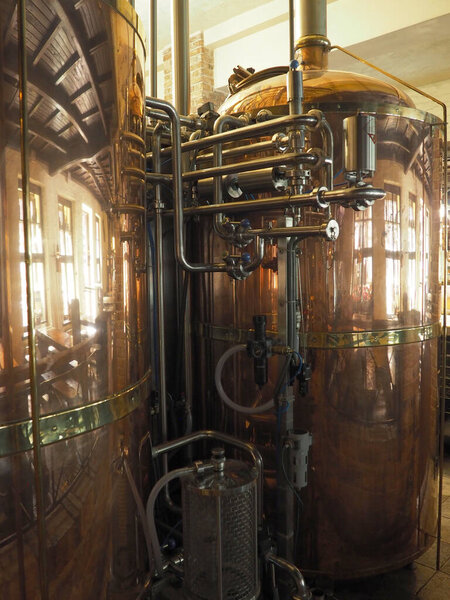 Оборудование для приготовления пива. Пивоварня.