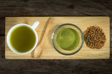 green tea clipart