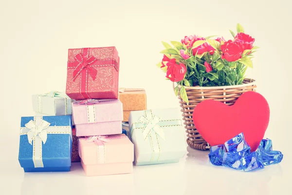 Gift boxes — Stock Photo, Image