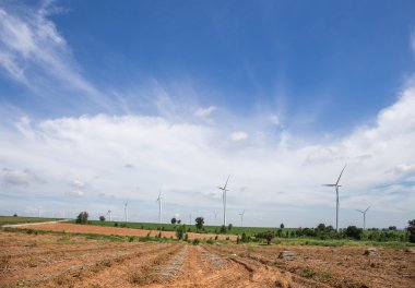 Rüzgar türbini çiftliği