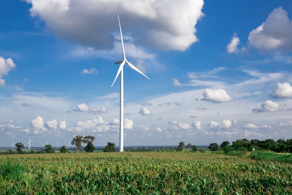 Vindturbinsfarm — Stockfoto