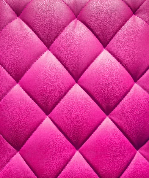 Rosa Polsterung Leder Muster Hintergrund — Stockfoto