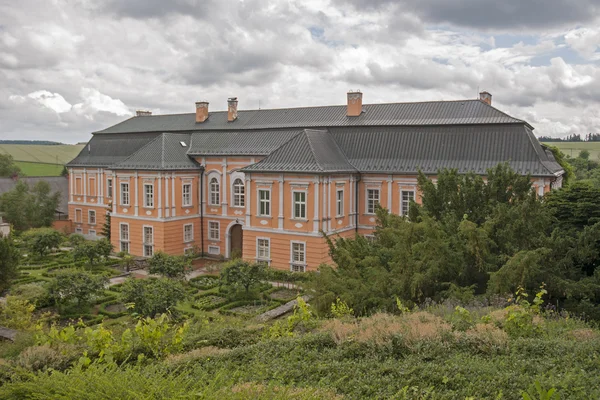 Schoonheid van kasteel architectuur — Stockfoto