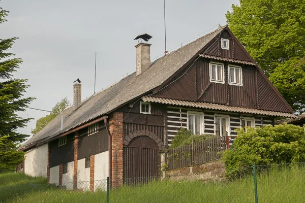 Архитектура Чешских гор — стоковое фото