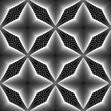 kesintisiz tek renkli çizgili desen tasarım