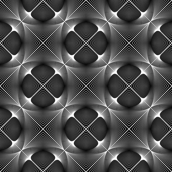 kesintisiz tek renkli geometrik desen tasarım