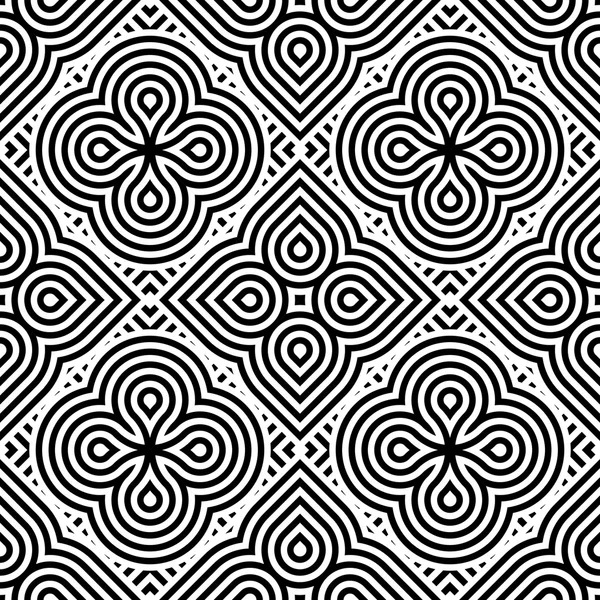 kesintisiz tek renkli geometrik desen tasarım