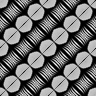 kesintisiz tek renkli geometrik desen tasarım