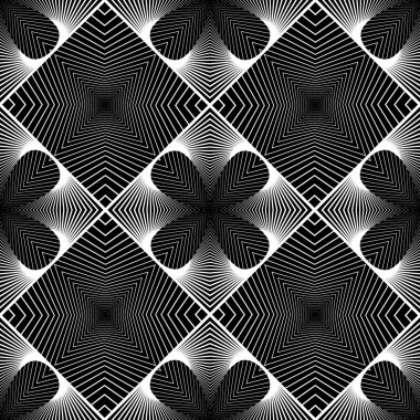 kesintisiz tek renkli dekoratif desen tasarım