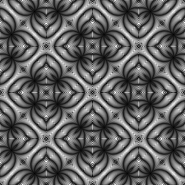 Design motif géométrique rayé sans couture — Image vectorielle