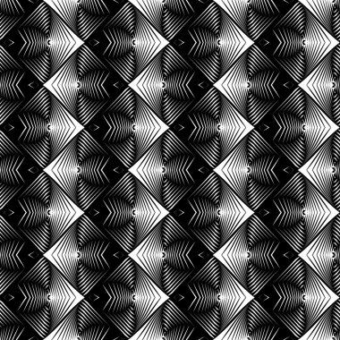 Sorunsuz zikzak desen tasarım