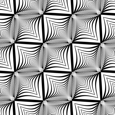 Sorunsuz tek renkli zikzak desen tasarım