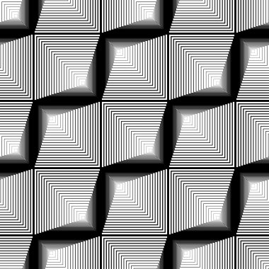 Sorunsuz tek renkli zikzak desen tasarım