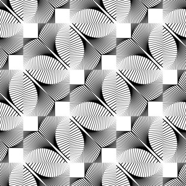 kesintisiz tek renkli dekoratif desen tasarım