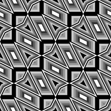 Sorunsuz tek renkli zikzak desen tasarım