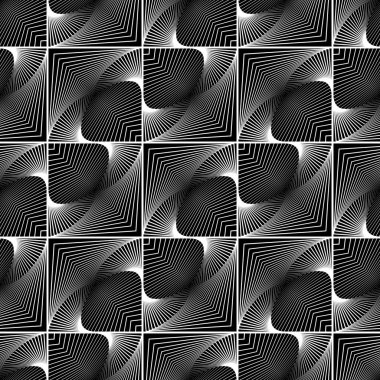 Sorunsuz tek renkli zikzak desen tasarım