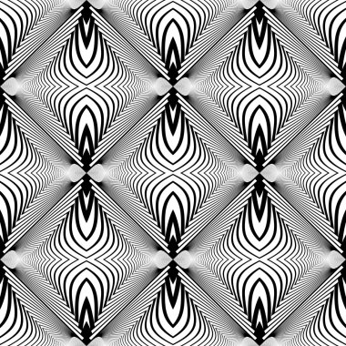 kesintisiz tek renkli çizgili desen tasarım