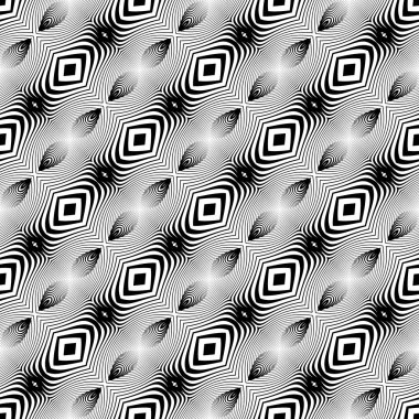 kesintisiz tek renkli çizgili desen tasarım