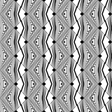 kesintisiz tek renkli dekoratif desen tasarım