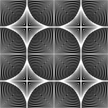 Dikişsiz elips tek renkli desen tasarım