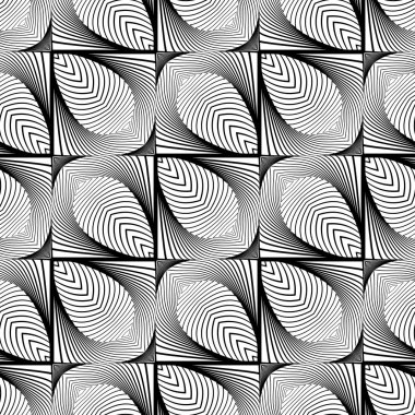 Sorunsuz tek renkli zikzak desen tasarım