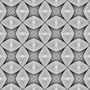 kesintisiz tek renkli çizgili desen tasarım