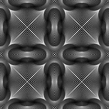 kesintisiz tek renkli çizgili desen tasarım