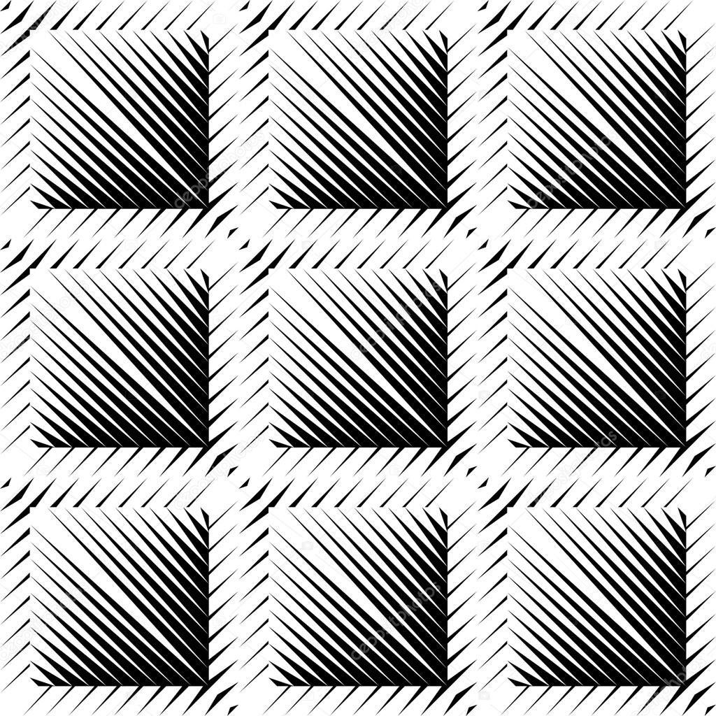 Design seamless square convex pattern