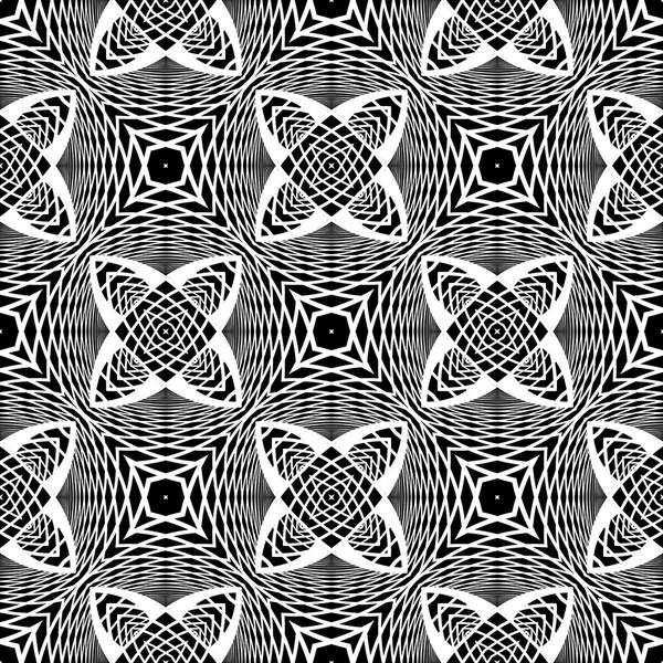 Conception sans couture fond de grille monochrome — Image vectorielle