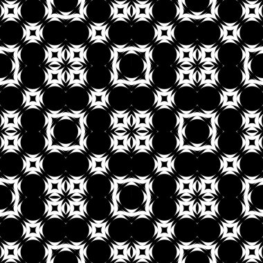 kesintisiz tek renkli geometrik desen tasarım