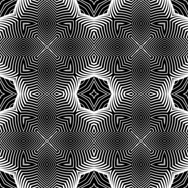 kesintisiz tek renkli çizgili desen tasarım