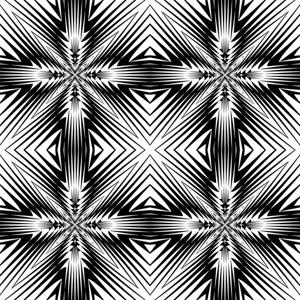 Projekt monochromatyczne wzór geometryczny — Wektor stockowy