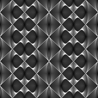 Sorunsuz tek renkli zikzak desen tasarım