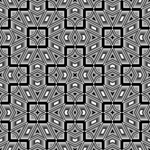 kesintisiz tek renkli geometrik desen tasarım