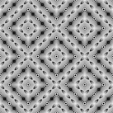 kesintisiz tek renkli çizgili desen tasarım