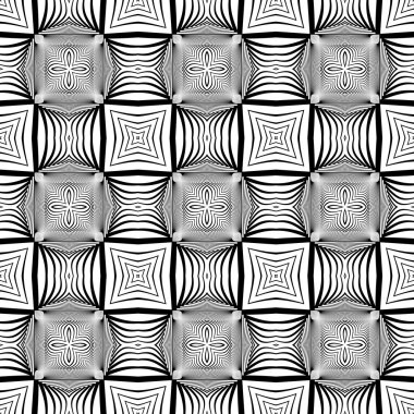 kesintisiz tek renkli dekoratif desen tasarım