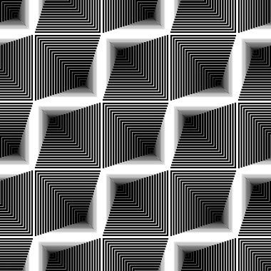 Sorunsuz tek renkli zikzak desen tasarım