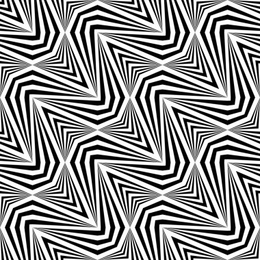 Sorunsuz tek renkli zikzak desen tasarım