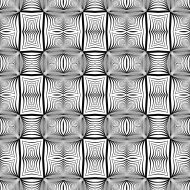 kesintisiz tek renkli dekoratif desen tasarım