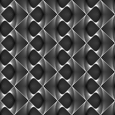 Sorunsuz tek renkli zikzak desen tasarım