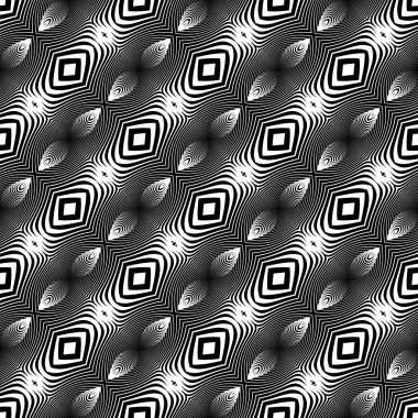 kesintisiz tek renkli çizgili desen tasarım