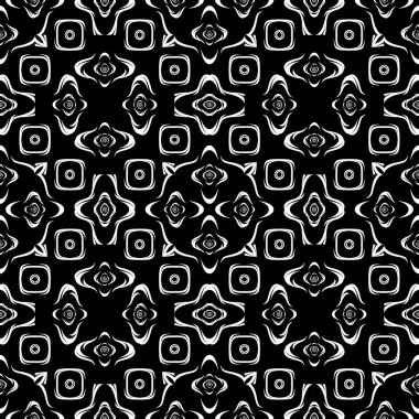 kesintisiz tek renkli geometrik desen tasarım