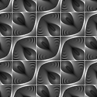 Sorunsuz tek renkli zikzak desen tasarım