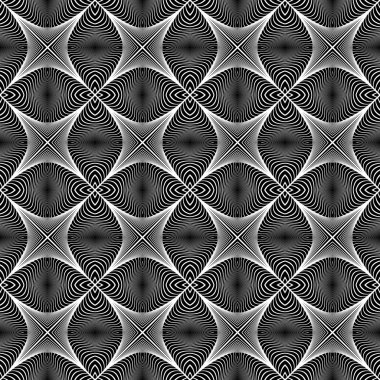 kesintisiz tek renkli çizgili desen tasarım