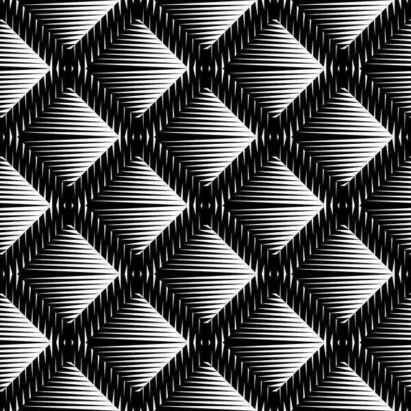 Design nahtlose Diamant konvexe Muster — Stockvektor