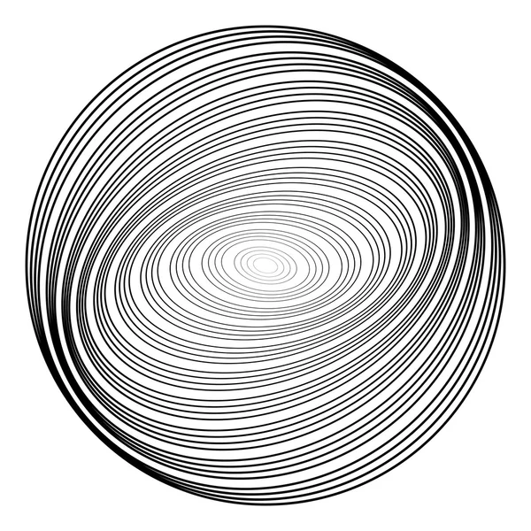 Design monochrome ellipse background — Stock Vector