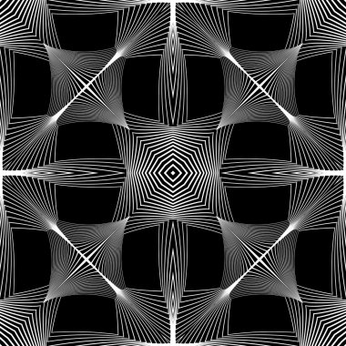 kesintisiz tek renkli çizgili desen tasarım