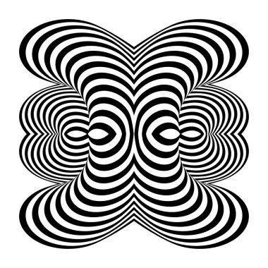 Tasarım tek renkli yanılsama arka plan